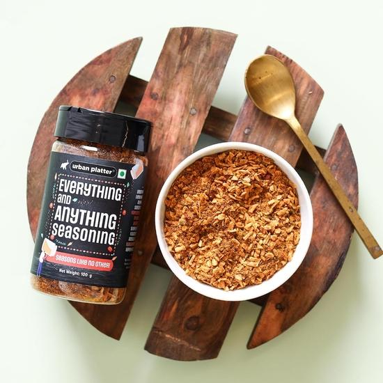 Urban Platter Alles & Irgendwas Würzmischung, 100g (Verwöhnen Sie Ihre Geschmacksnerven, Perfekt zu Pommes, Gemüse, Pasta, Suppen, Salaten, Dips und mehr)