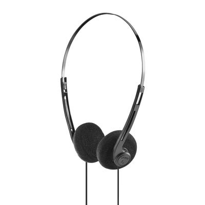 Hama Germany Slight II Wired Officially Imported Headphones, 3.5mm Connection, Black,