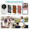 B03B-Tuya Smart Home Doorbell Camera WIFI Wireless Doorbell DC AC Battery Powered Camera Bell Smart Life Doorbell Camera