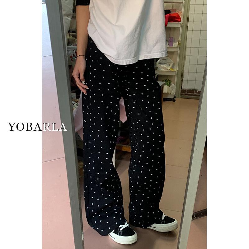 

Женские черные джинсы с цветочным принтом, с высокой посадкой, облегающие, широкие от бедра - Коллекция Осень/Зима 2024 L чёрный