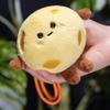 Cute Mini Moon Plush Toy Soft Stuffed Keychain Planet Doll Kawaii Hanging Ornament Funny Gift For Kids Bag Decor