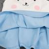 2024 New Baby Girls Summer Cotton Dress Cute Rabbit Suspenders Skirt Children Beach Casual Dresses