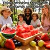 Watermelon Slicer Portable Multifunctional Kitchen Gadget 2-in-1 Watermelon Slicer & Fork For Kitchen Outdoor Camping Picnic BBQ