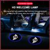 2Pcs Auto LED Door Welcome Projector Lights Wireless Ghost Shadow Step Light For MINI Cooper Fridge One S F56 R57 R58 R60 JCW Countryman Clubman