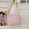 Kawaii Bowknot Itabag Tote - Sweet JK Girl Anime Transparent Badge Carrier