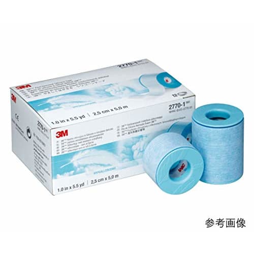 3M Micropore S Easy Peelable Silicone Tape 2770-1 25mm X 5