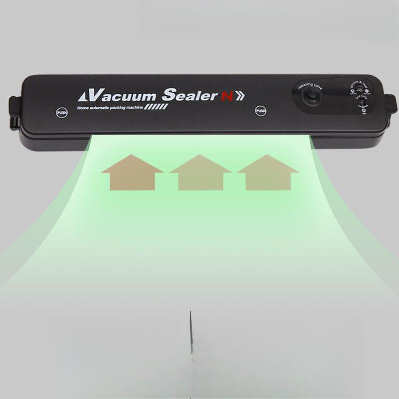 Mașină de ambalat în vid de uz casnic Mașină de sigilat în vid complet automată Portabilă Sac de conservare a alimentelor Sac mic de depozitare la cald Inteligent
