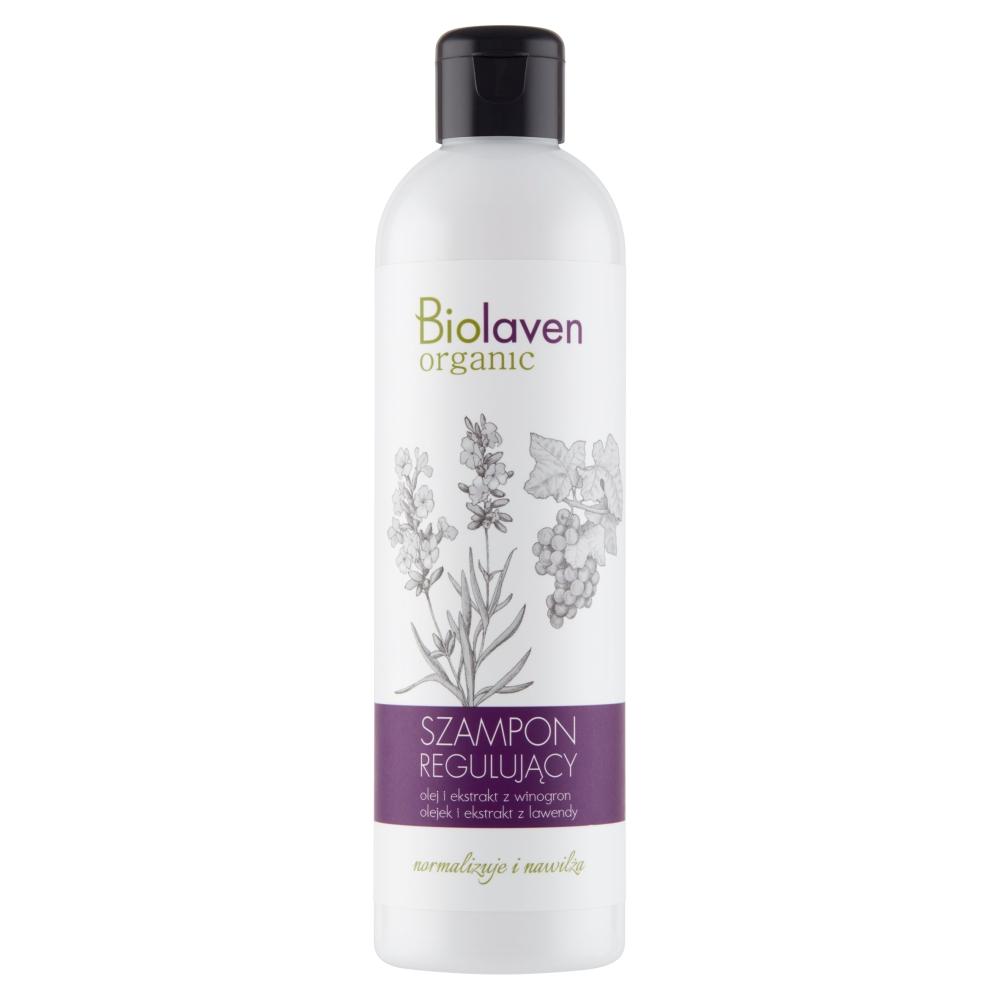 Biolaven Szampon regulujący Olej i Ekstrakt z Winogron & Olejek i Ekstrakt z Lawendy, 300 ml