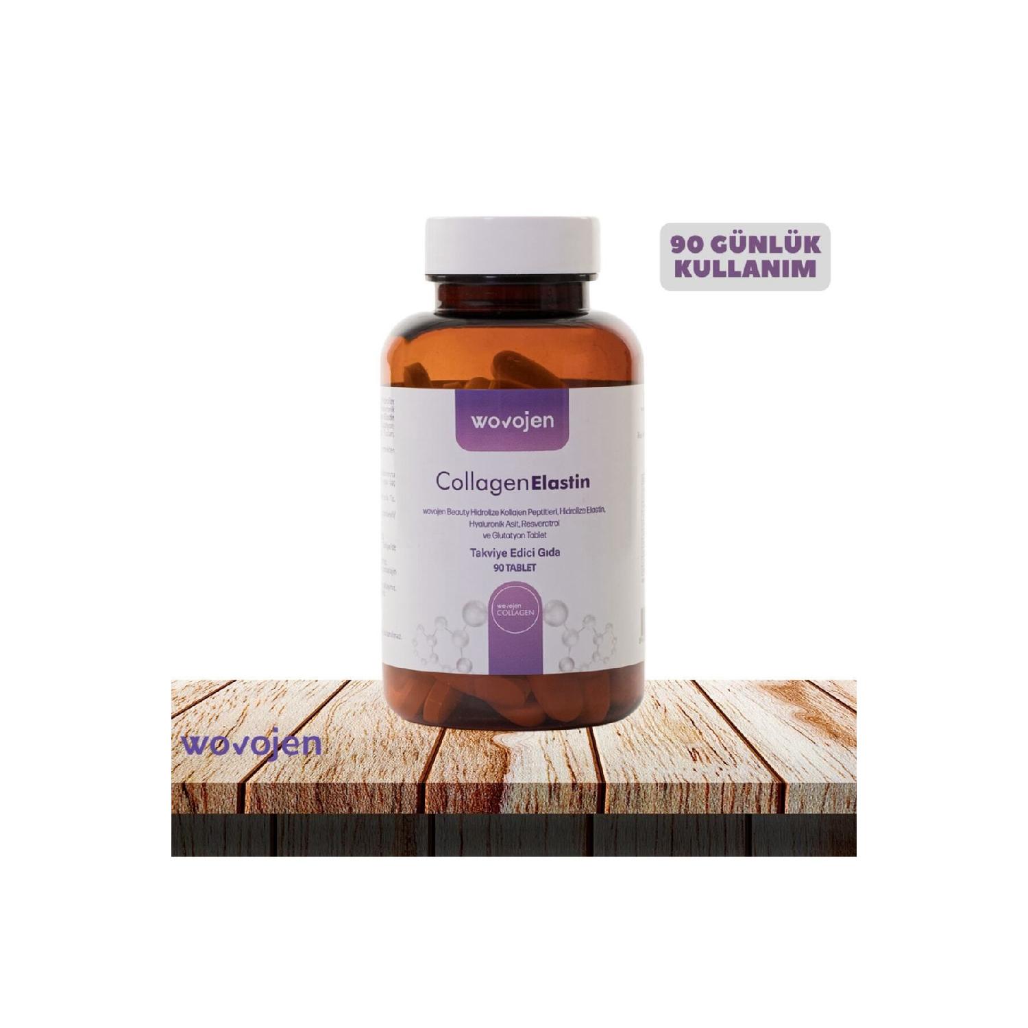 

Collagen Beauty Hydrolyized Elastin, Hyaluronic Acid, Resveratrol 90 Tablet