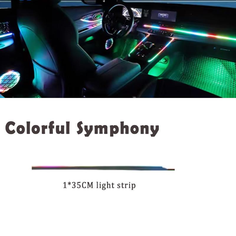 

18 in 1 22 in 1 Atmosphere Lights Part Led 213 Color Symphony Main Controller Sub Controller Speaker 35cm 75CM 110CM Light Strip symphony