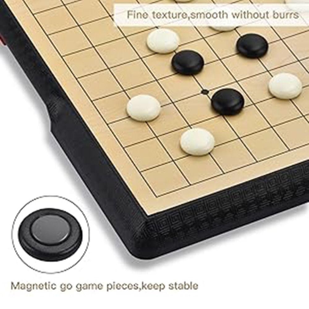 S/M/L/XL Gomoku Game Set Foldable Chessboard Strategy Game Chessmen Board Toy Set Travel Game