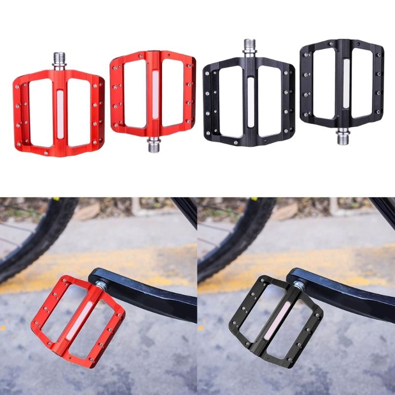 2lots Road Bike Bearing Pedals Colorful Sealeds Bearing Cycling Foot Pedals for Cycling Enthusiasts and Commuters