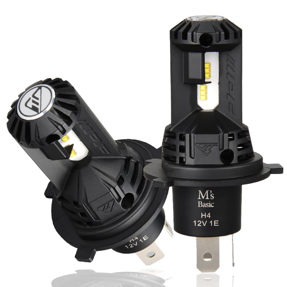 

Basic by IPF LED Headlights Fog Lights for H4 6500K Vehicle Inspection Integrated Driver Cooling Halogen Easy Asymmetrical Top LACH Air Cooling