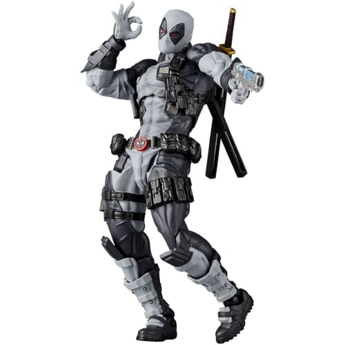 Kaiyodo Revoltech Amazing Yamaguchi Deadpool Ver. 2.5 X-Force Color, Approximately 170mm Tall, Non-scale PVC & ABS Painted Action Figure