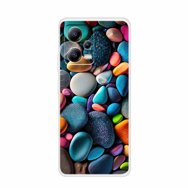 For Xiaomi Poco X5 5G Case PocoX5 2023 Fashion Soft TPU Silicone Clear Case for For Xiaomi Poco X5 Pro X 5 X5Pro Capa Fundas Bag
