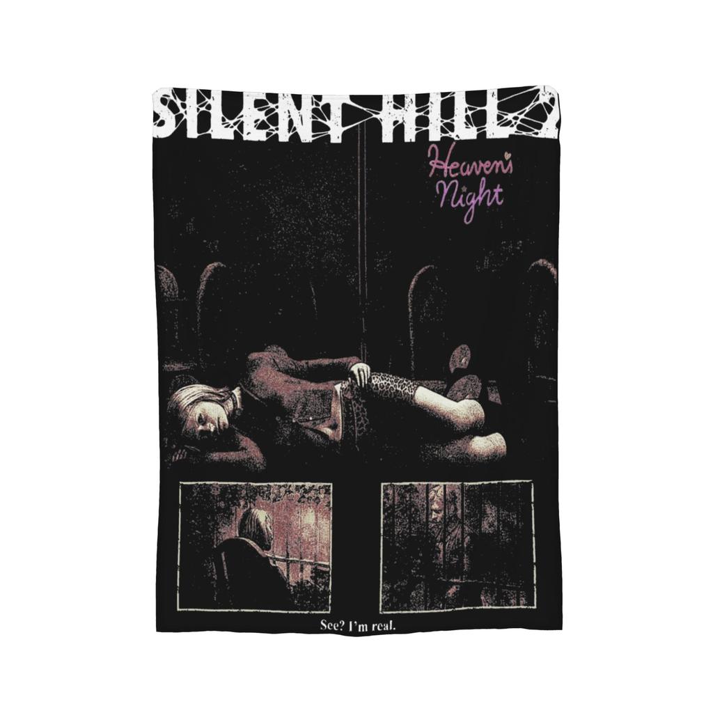 Silent Hill 2 Horror Games Blanket Multi-size Super Soft Cozy SH2 Throw Blankets for Sofa Couch and Bed
