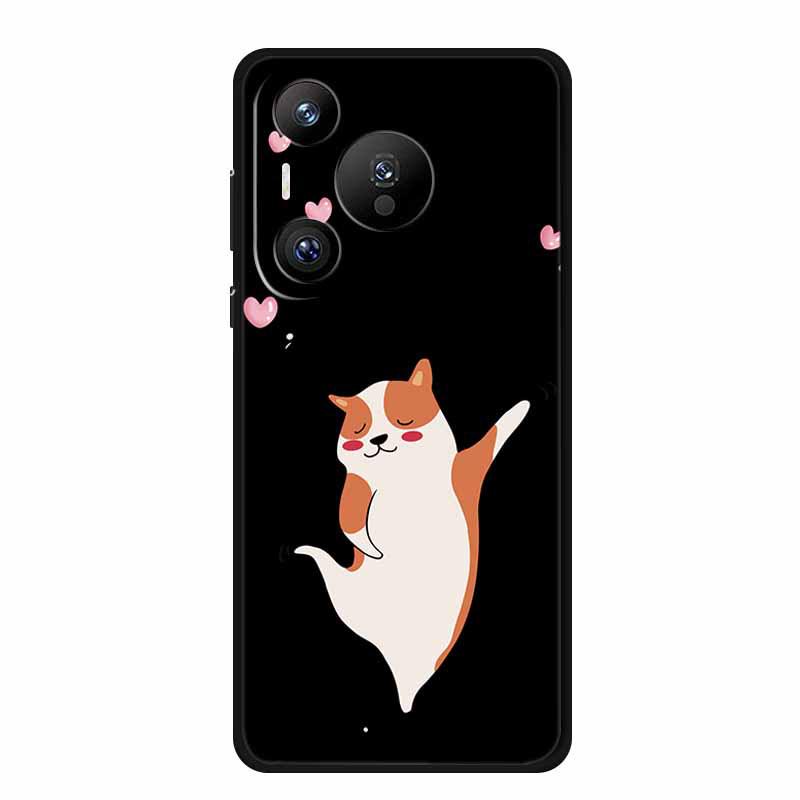 Pura 70 Personalized Phone Case - Simple Color Painting TPU Soft Case