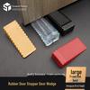 Silicone Anti-Slip Door Stopper, Anti-Collision Top Plastic Door Stopper, Household Fixed Door Stopper.