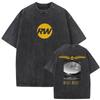 Vintage Washed Robbie Williams BRITPOP Tour 2026 Double Sided T Shirt Men's Women Clothing Fashion High Quality Cotton T-shirts