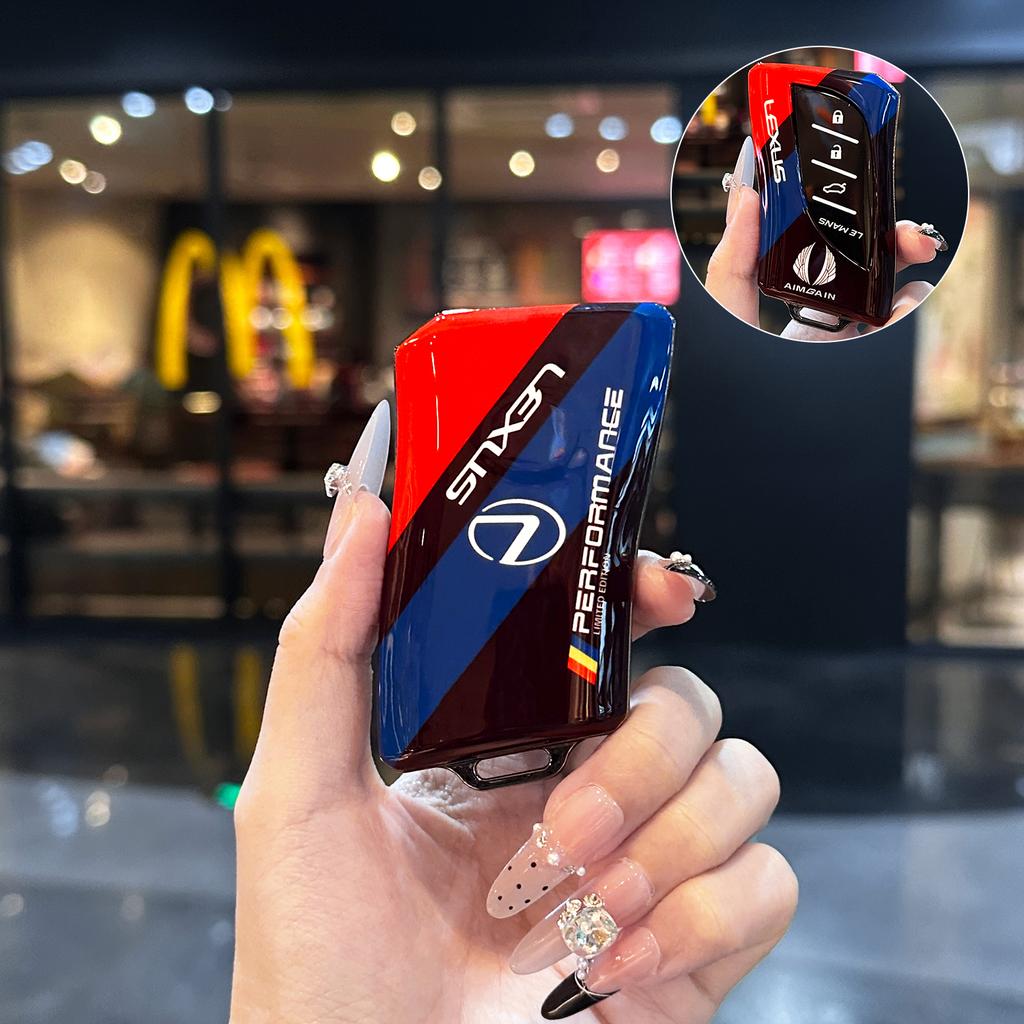 Sport Styling ABS Car Key Cover Case Shell Fob Holder For Lexus NX GS RX IS ES GX LX RC UX US 200 250h 350 LS 450H 260h 300HRB7