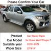 Auto Scheibenwischerblätter für Great Wall Wingle 7    2022 Frontscheibe Rahmenlos Langlebig Gummi Schnee Schaben Zubehör
