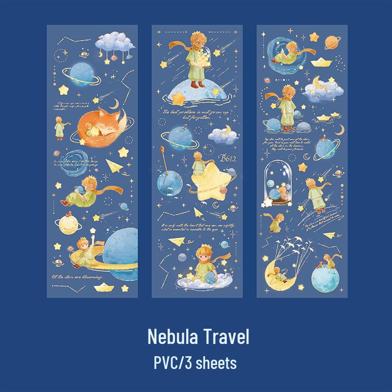 Мистер. Бумажные ПВХ 3D Плоские Наклейки - Серия  Принц Звездная Мечта