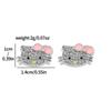 Sanrio Cartoon Anime Hello Kitty Earrings Fashion Cute Kitty Cat Ear Studs For Women Girls Jewelry Accessories Gifts