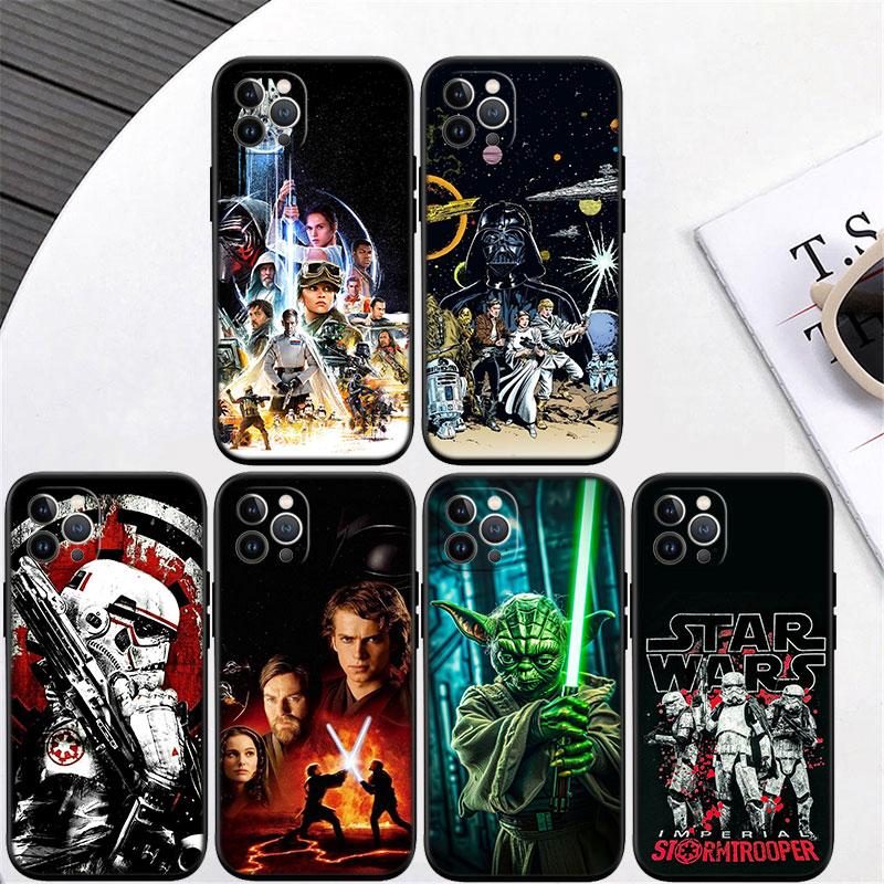 Star Wars New High-End Cover Phone Case for iPhone SE XS XR 17 16E 12 11 Pro Max Mini Air