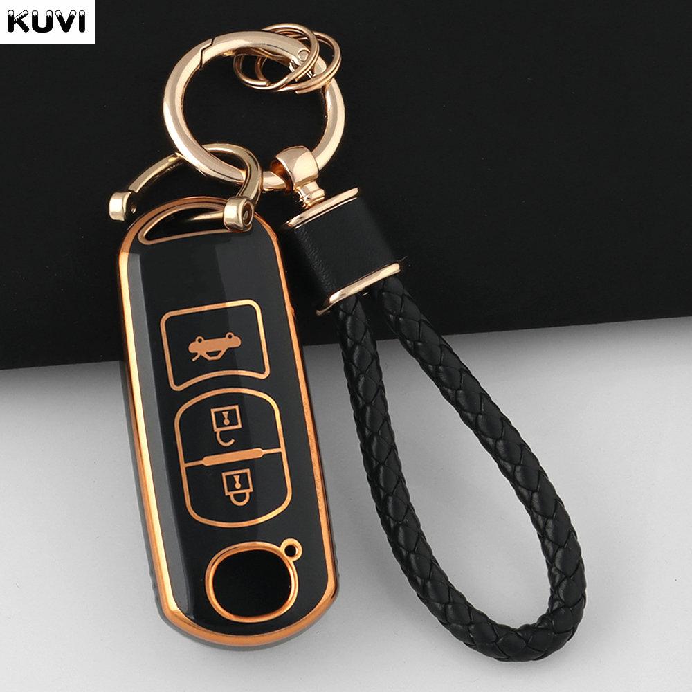 

2 3 4 Buttons Tpu Car Key Case Cover Shell Fob For Mazda 2 3 5 6 Bl Bm Gj Atenza Axela Demio Cx-3 Cx3 Cx-5 Cx5 Cx7 Cx-9 Cx8 Bag