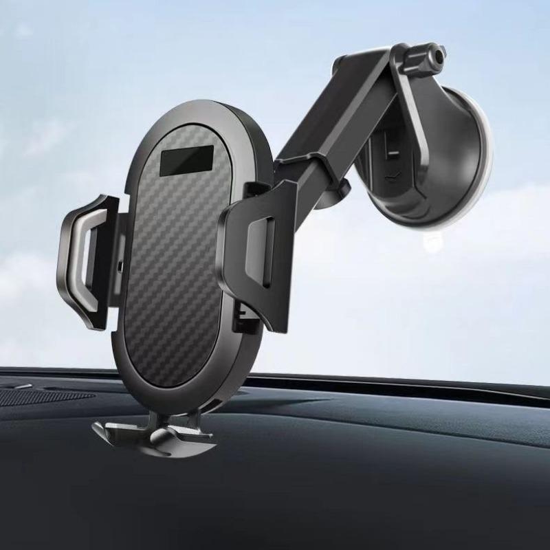 1 ks Držiak trendu klimatizácie do auta Teleskopická tyč Typ s prísavkou Držiak na navigáciu do auta Mobilný telefón