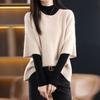 Autumn and Winter Round Neck Lazy Style Vest for Women Loose and Fashionable Outer Knitted Top