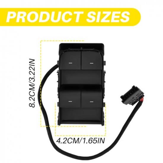 For 2017- Tesla Model 3 M3 Left Door Master Power Window Switch Replacement