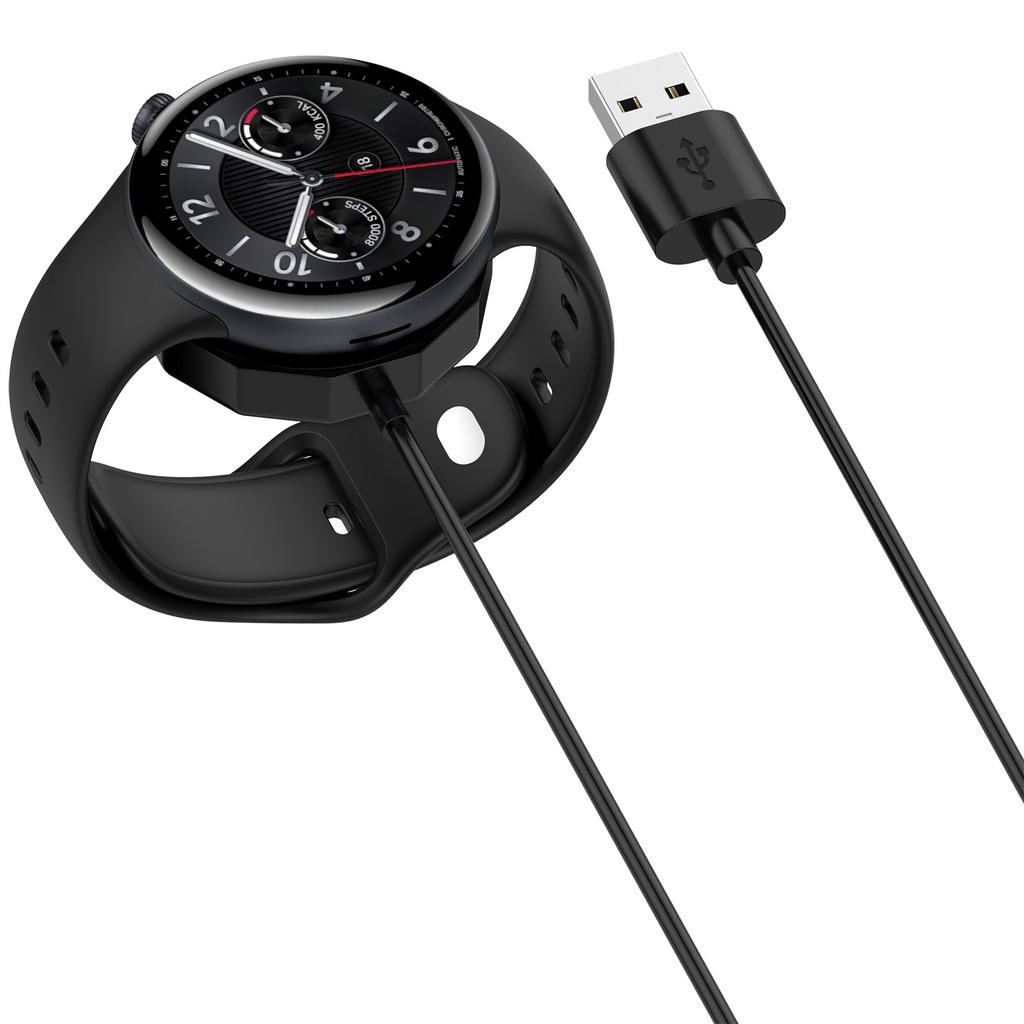 For Vivo Watch 5 IQOO Watch 5 Smart Watch Dock Charger Adapter USB Charging Cable Power Wire (100CM) Smart Watch Charger