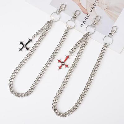 Trendy Personalized Cross Pants Chain - Hip Hop Punk Halloween Accessory