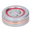 Push Coin Slider 3 Layers Round Shape Stress Relief Crisp Sound Rotation Magnetic Fingertip Slider