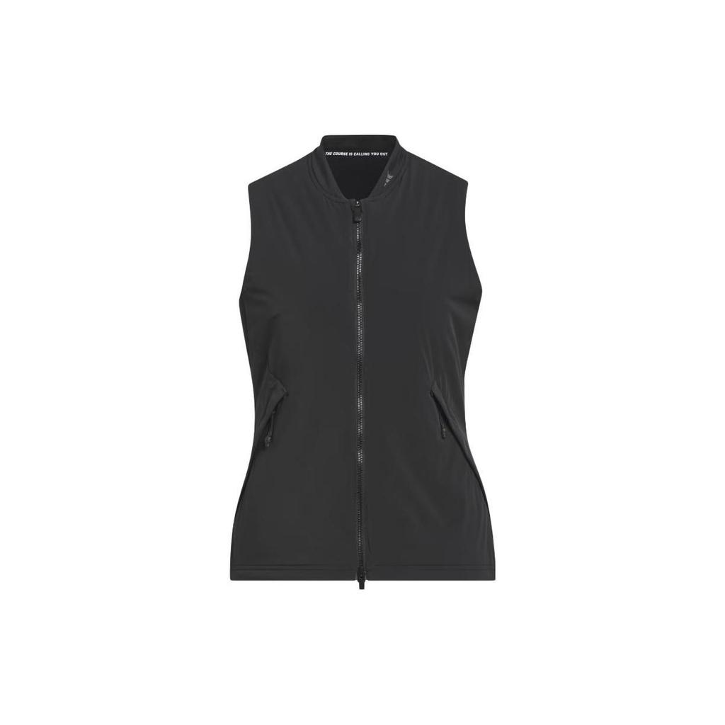 Adidas Ultimate365 Tour Frostguard Vest Solid Logo Zip Vest Women Vests Black HY7210