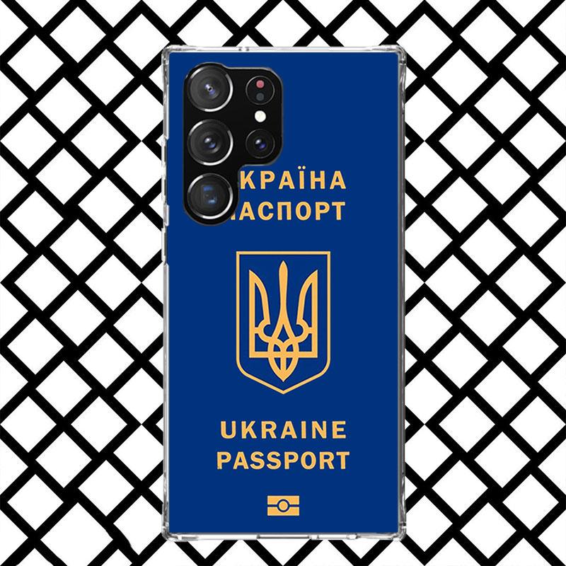 Ukraine Flag Phone Case for Samsung Galaxy S26 S25 Edge S24 S23 Ultra S22 Plus S21 FE S20 + Soft Cover Print Fundas Galaxy S25 S