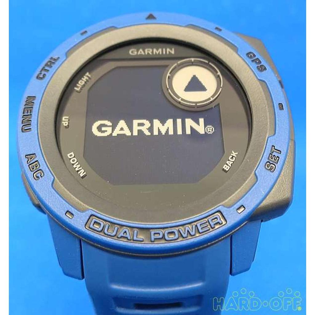 Used GARMIN INSTINCT DUAL POWER Toughness GPS Outdoor Watch