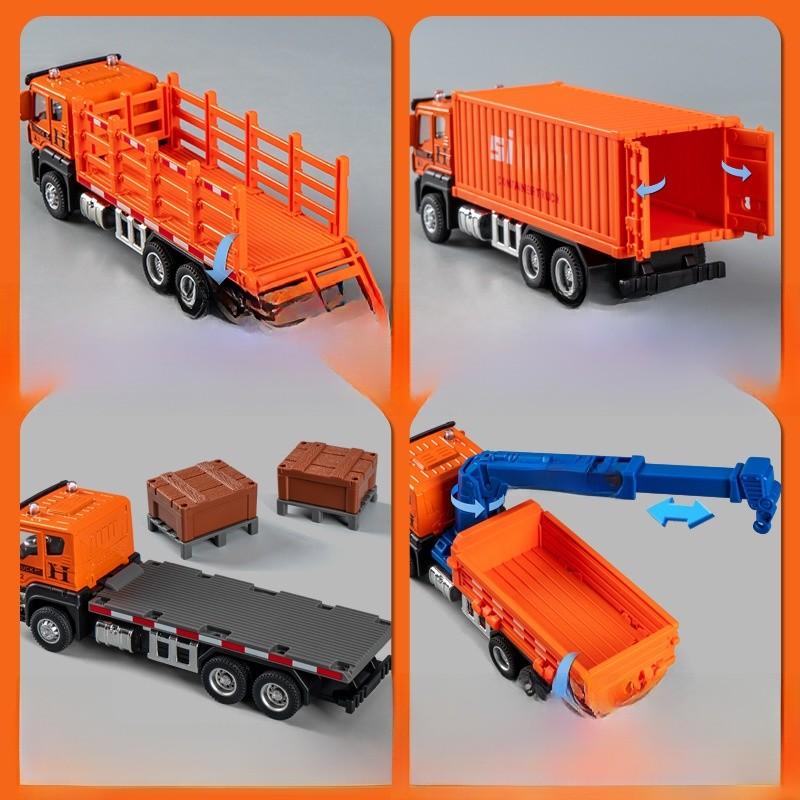 Alloy Inertia Engineering Vehicle Toy For Kids 310 Years Old With Moving Joints And Interactive Features