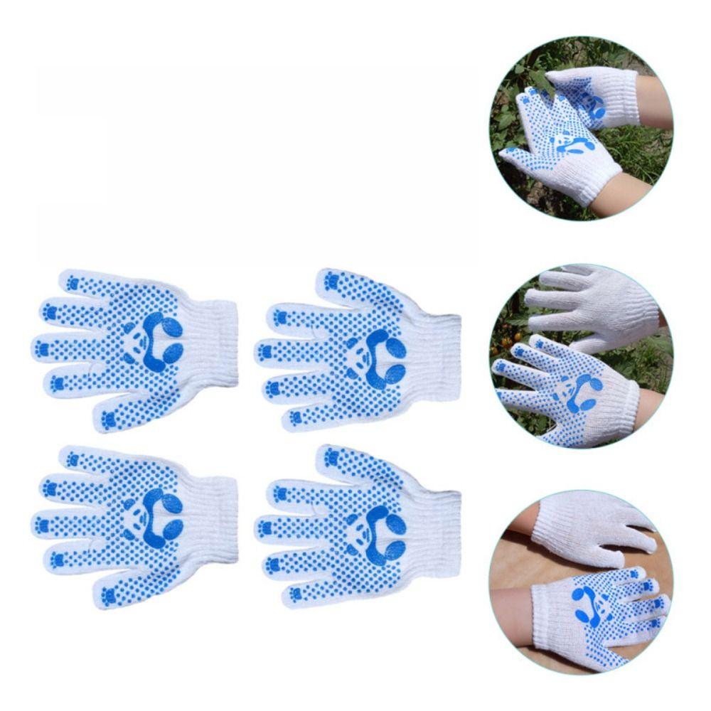 1 Paar Rutschfeste Kinder Arbeits- und Handschutzhandschuhe Kinder Gartenhandschuhe Hof