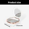 Portable Retainer Case Denture Case,Mouth Guard Case with Mirror Teeth Aligner Case Mouth Guard Case Easy To Use Gifts