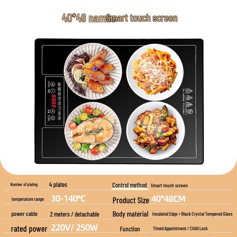 Feng Shen Smart Touch Ultra-Thin Multifunctional Food Warming Board