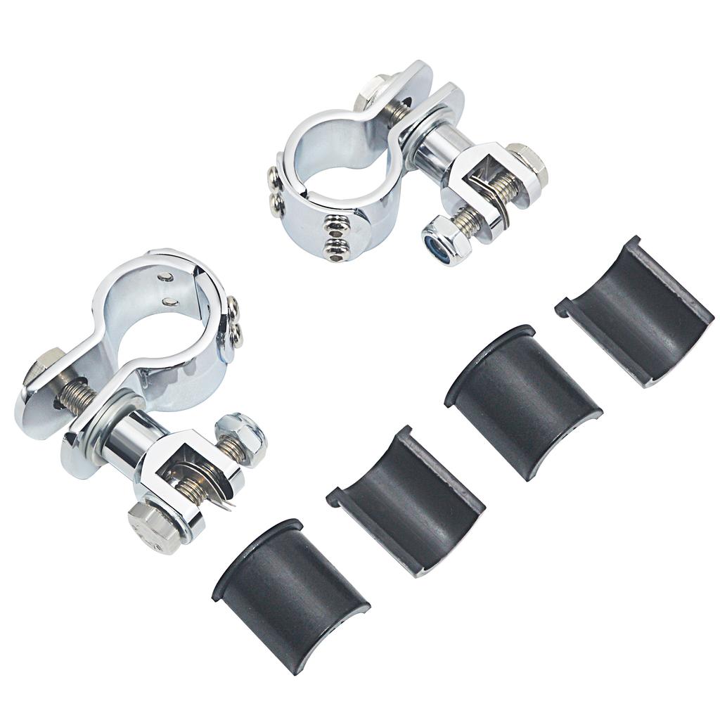 Chrome motocykl autostrada zacisk podnóżki podnóżek pedał podnóżki góra dla Harley Electra Road King przemieszczanie się po ulicy 1-1/4"