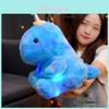 Peluche Dinosauro Luminoso Cartone Animato Morbido Cuscino Peluche Per Bambini E Adulti