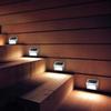 1-4pcs LEDs Solar Light Motion Sensor Outdoor Garden Light Decoration Fence Stair Pathway Yard Security Solar LED Lamp Lighting