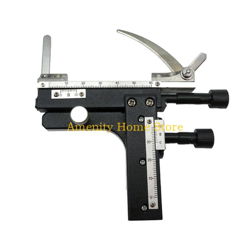 

F26C 0-60mm Scale Microscopio Movable Measuring Ruler Biological Microscope Accessories Load Stage Caliper