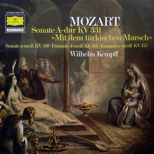 

LP Record WOLFGANG AMADEUS MOZART , WILHELM K - Sonate A-dur KV 331 Mit Dem Türkis 2535168 Deutsche Grammo 1976 Germany Classical Used