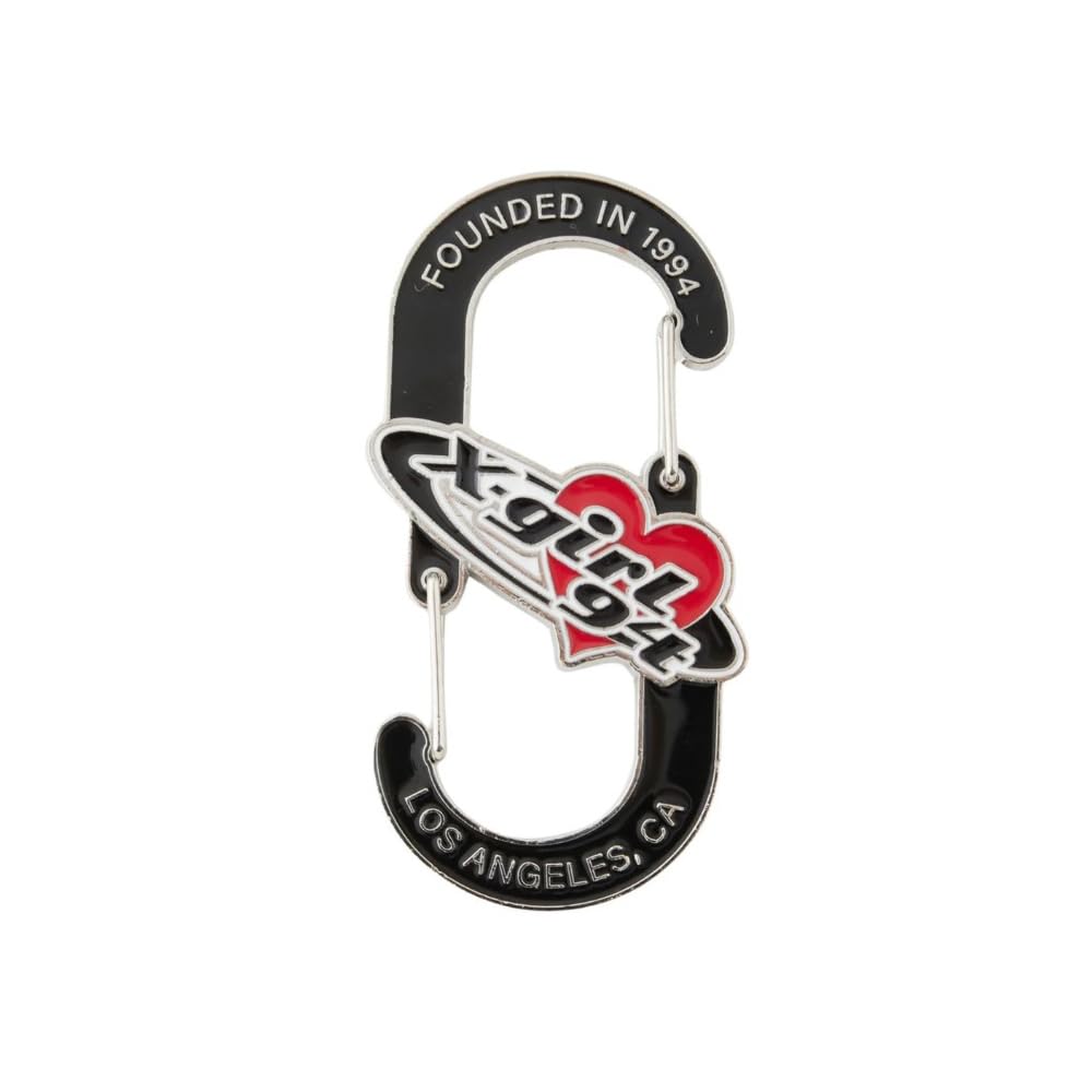 

Planet Heart Logo One 105253054005 Carabiner, Black, Size, чёрный