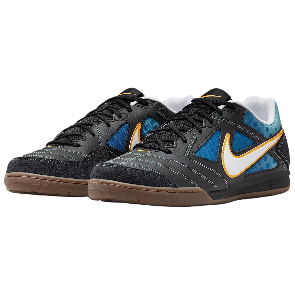 Nike Gato Series Comfortable Versatile Leather Breathable Soccer Shoes Men sneaker Black IH3370-010