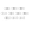 10Pcs 31mm Oscillating Multi Tool Saw Blades Precision Cutting Tool for Metal Wood Plastic